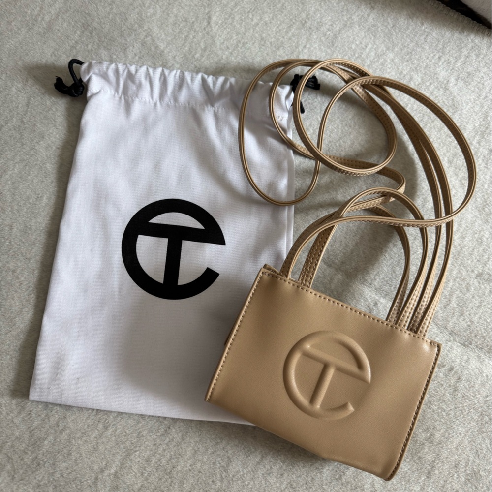 Telfar Beige Mini Bag